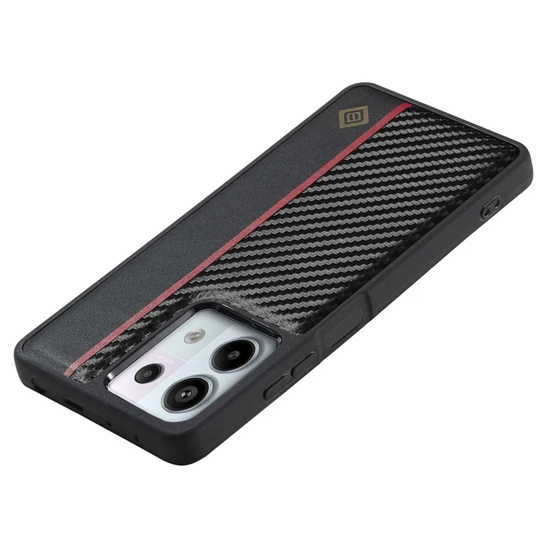 LC.IMEEKE For Xiaomi Redmi Note 13 Pro 5G / Poco X6 5G Case Carbon Fiber Texture Shockproof Phone Cover
