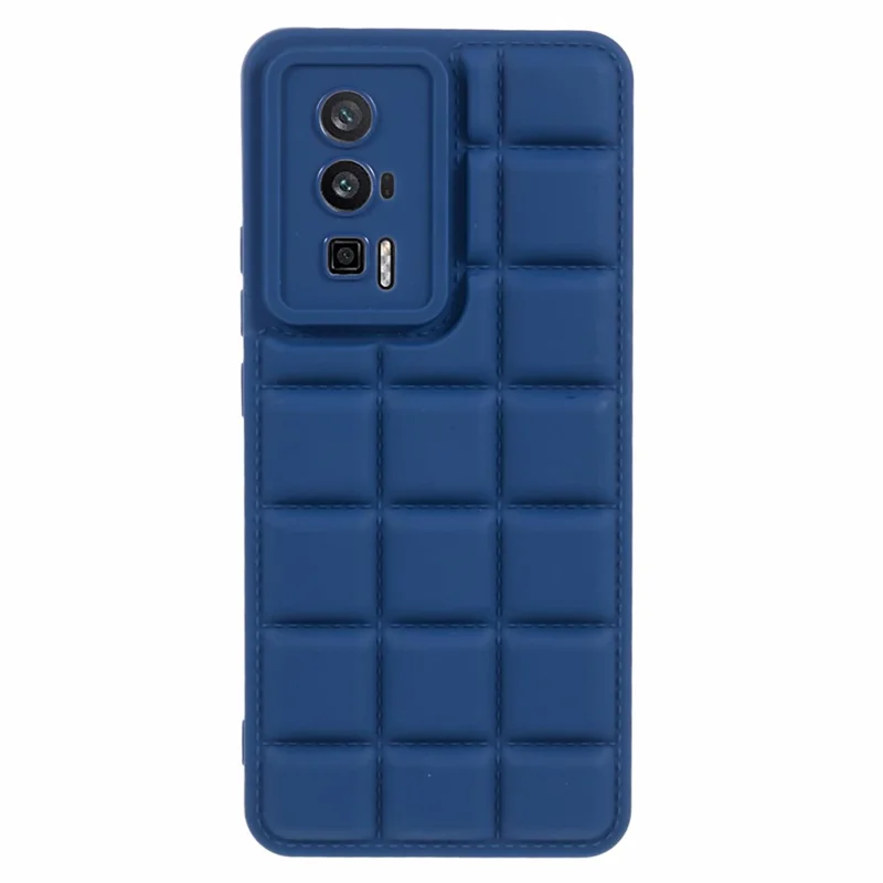Для Xiaomi Redmi K60 5G / Redmi K60 Pro 5g / Poco F5 Pro 5G Case Case Tpu Down Cover Jupt - Темно-синий