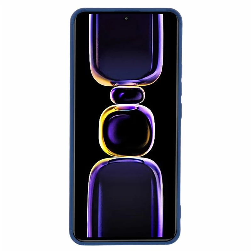 Для Xiaomi Redmi K60 5G / Redmi K60 Pro 5g / Poco F5 Pro 5G Case Case Tpu Down Cover Jupt - Темно-синий