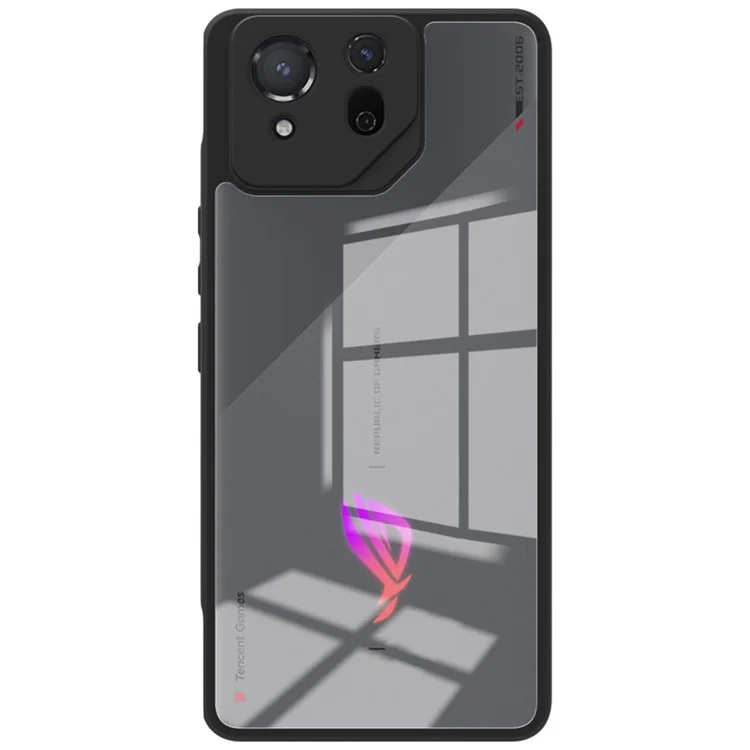 Série IMAK UX-9A Pour Asus ROG Téléphone 8 5G / Téléphone 8 Pro 5G Case pc + Tpu Couverture de Téléphone à L'amortisseur Tpu