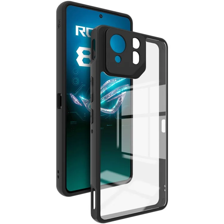 Série IMAK UX-9A Pour Asus ROG Téléphone 8 5G / Téléphone 8 Pro 5G Case pc + Tpu Couverture de Téléphone à L'amortisseur Tpu