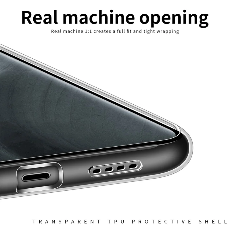 MOFI For Realme 12 4G / 12+ 5G Case Flexible Scratch Resistant TPU Phone Cover