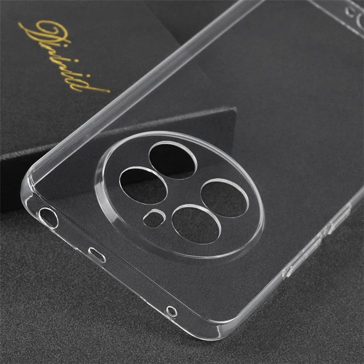 For Realme 12 Pro+ 5G Clear Case TPU Slim-Fit Precise Lens Cutout Phone Cover