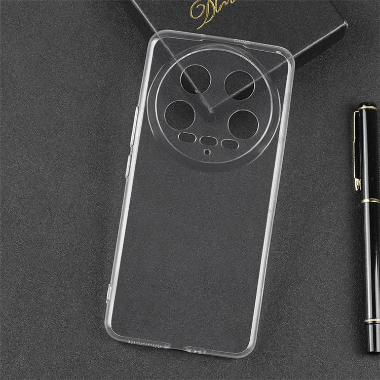 Für Xiaomi 14 Ultra Case Clear Slim-Fit TPU Drop Protection Phone Protective Cover