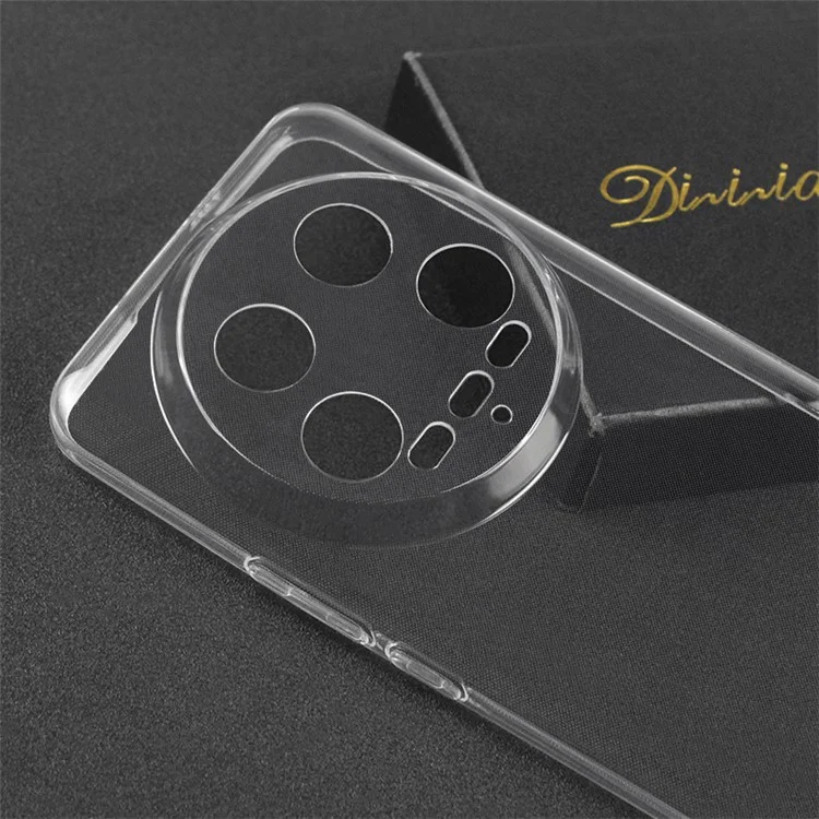 Für Xiaomi 14 Ultra Case Clear Slim-Fit TPU Drop Protection Phone Protective Cover