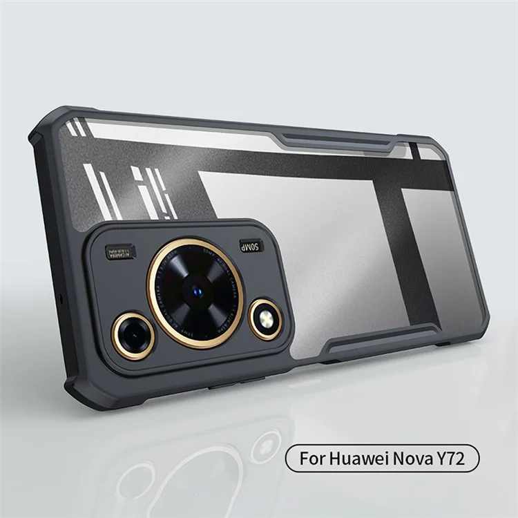 Acquista in Blocco XUNDD Per Huawei Enjoy 70 4G / nova Y72 4G Custodia Protettiva Antiscivolo in TPU+Acrilico