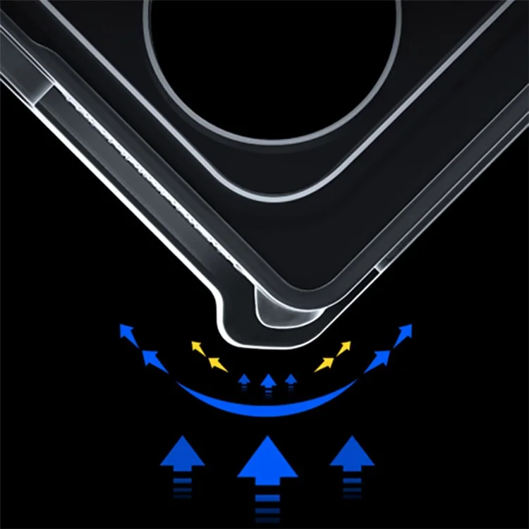 Achat groupé XUNDD Étui magnétique pour ZTE nubia Red Magic 9 Pro 5G / 9 Pro+ 5G, housse de téléphone ajustée en TPU+acrylique - Texture laser