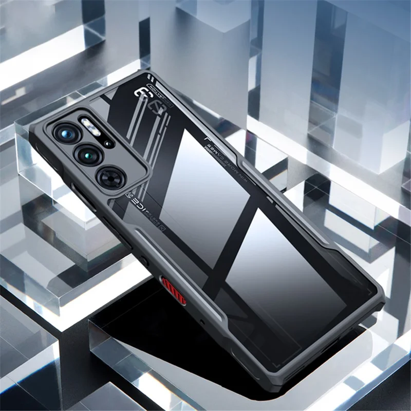 Compra em Massa XUNDD Case para ZTE nubia Red Magic 9 Pro 5G / 9 Pro+ 5G TPU+Acrylic Protective Phone Cover