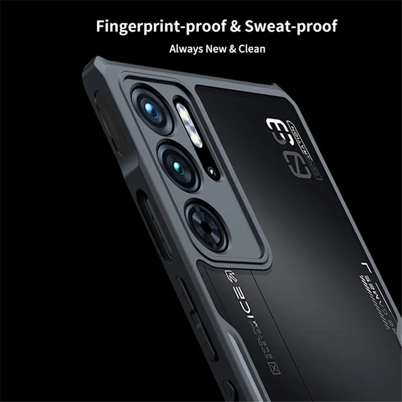 Compra em Massa XUNDD Case para ZTE nubia Red Magic 9 Pro 5G / 9 Pro+ 5G TPU+Acrylic Protective Phone Cover