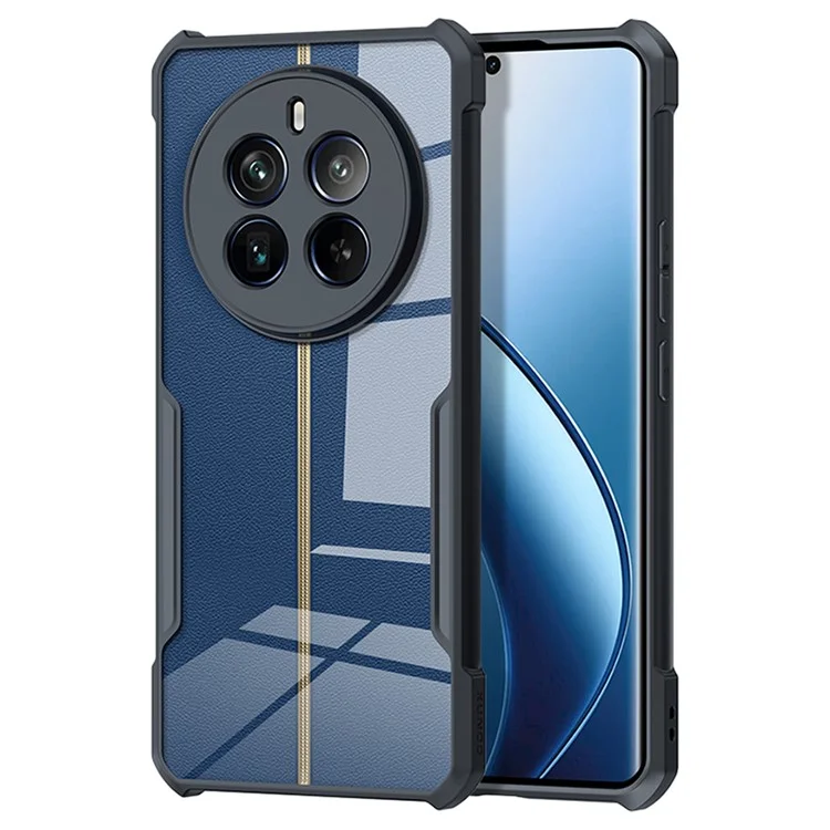 Xundd Para o Realme 12 Pro 5g Case Tpu+tampa de Telefone Acrílico Painel Traseiro Transparente