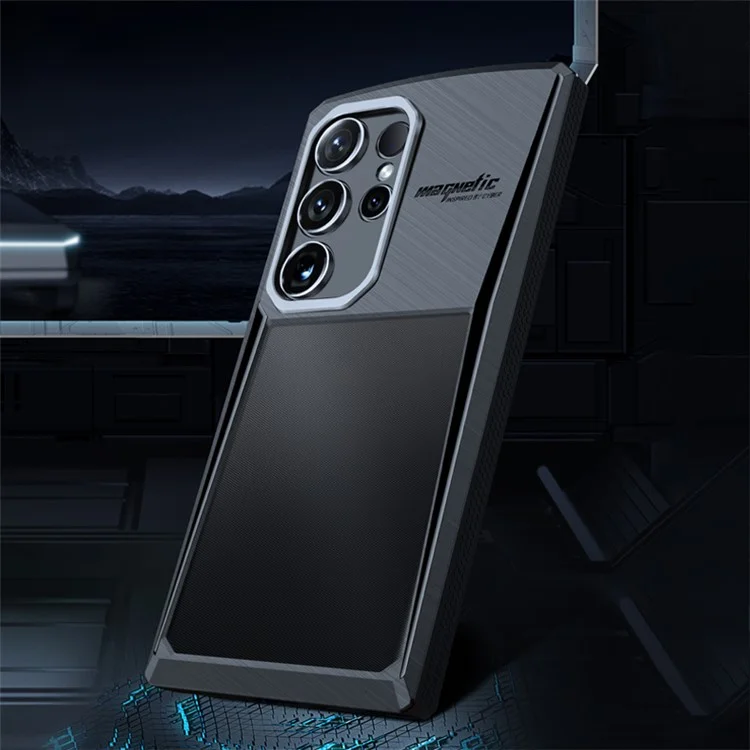 Compra a Granel XUNDD Cyber Series Case para Samsung Galaxy S24 Ultra Protección Acrílica + TPU Cubierta de Teléfono