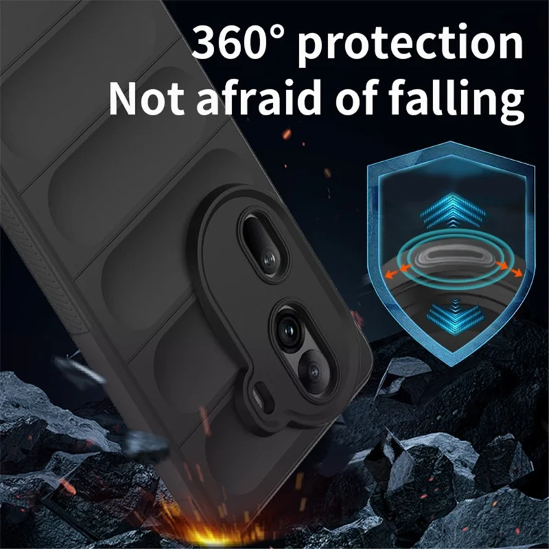 For Oppo Reno11 Pro 5G (Global) Case Soft TPU Drop Impact Phone Cover - Green