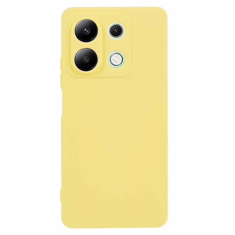 Para Xiaomi Redmi Note 13 4G Caja TPU 2.0mm Bien protegida Antiarañazos Funda para teléfono - Amarillo