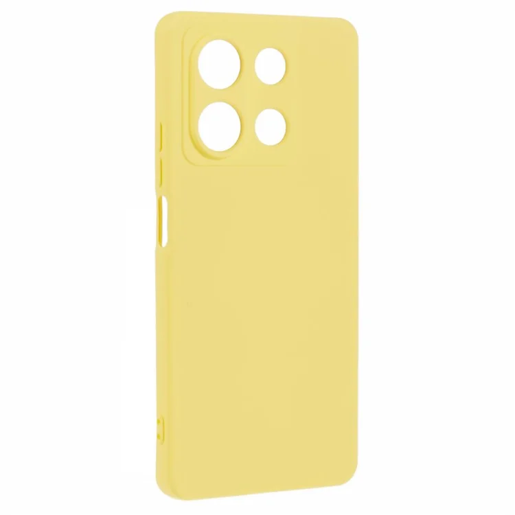 Para Xiaomi Redmi Note 13 4G Caja TPU 2.0mm Bien protegida Antiarañazos Funda para teléfono - Amarillo