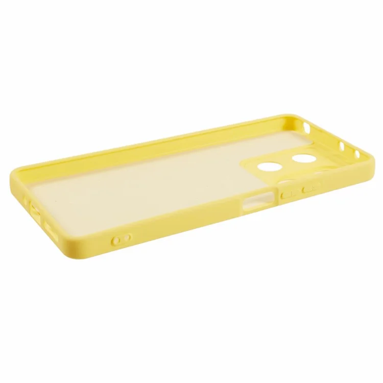 Para Xiaomi Redmi Note 13 4G Caja TPU 2.0mm Bien protegida Antiarañazos Funda para teléfono - Amarillo
