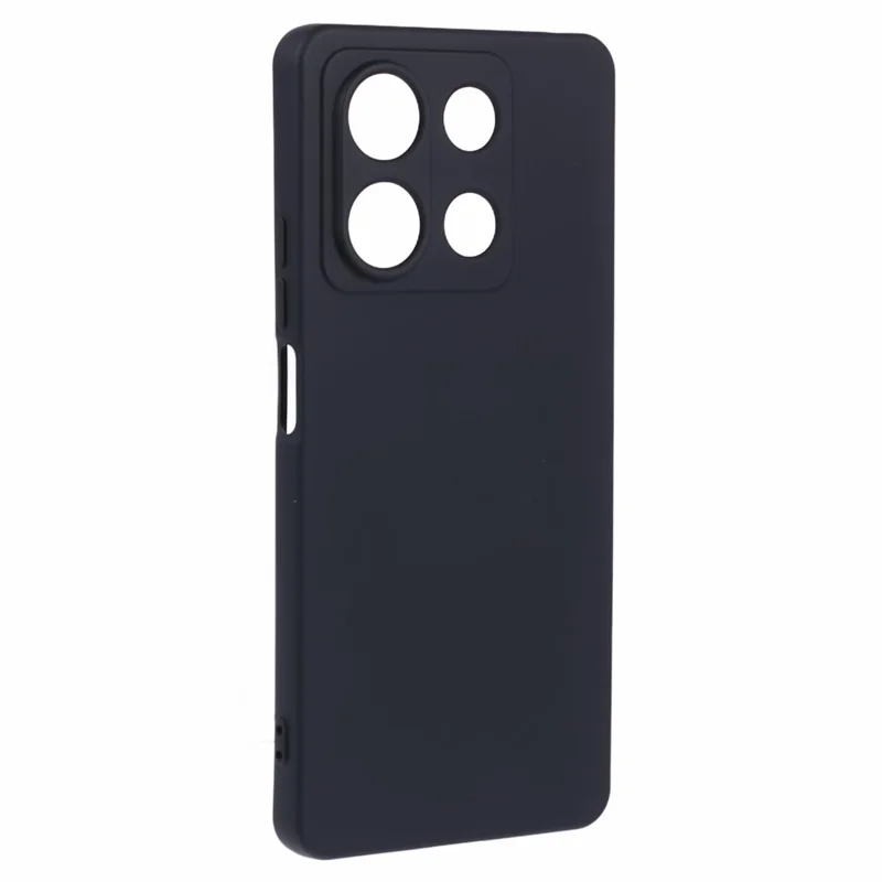 For Xiaomi Redmi Note 13 5G Case 2.0mm Thickness Anti-drop Soft TPU Mobile Phone Cover - Black