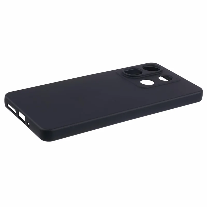 For Xiaomi Redmi Note 13 5G Case 2.0mm Thickness Anti-drop Soft TPU Mobile Phone Cover - Black