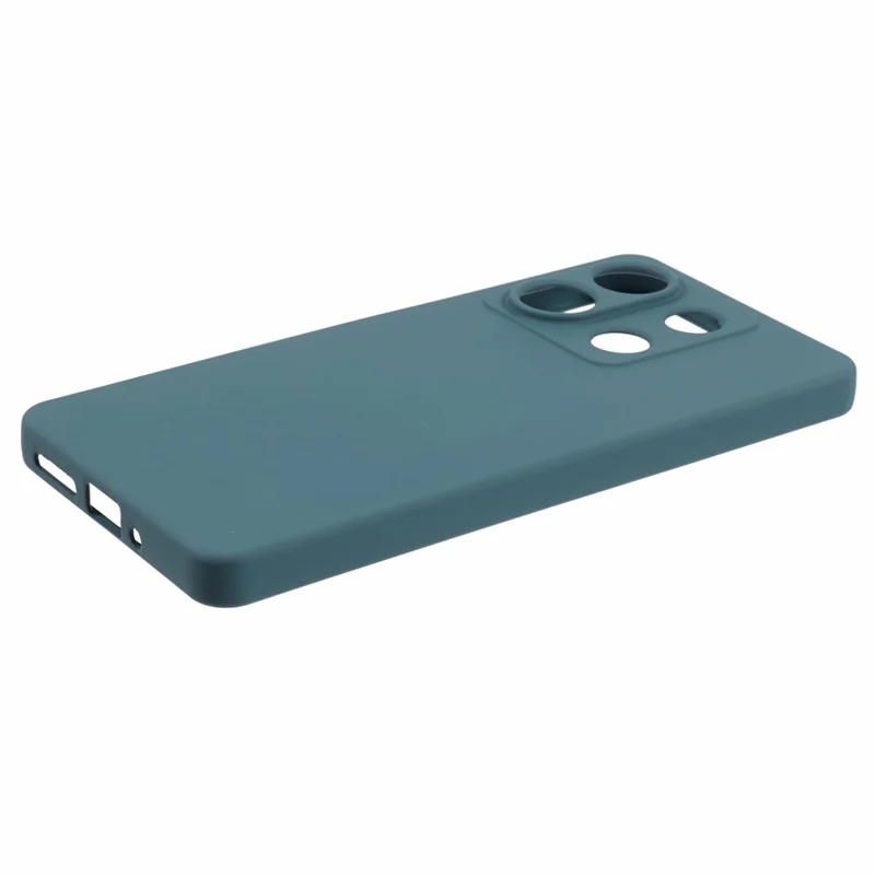 For Xiaomi Redmi Note 13 5G Case 2.0mm Thickness Anti-drop Soft TPU Mobile Phone Cover - Blackish Green