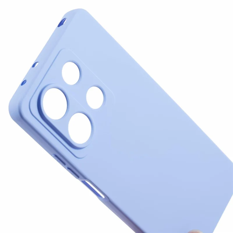 Для Xiaomi Redmi Note 13 5G Чехол Толщина 2.0 мм Ударопрочный Мягкий ТПУ Чехол для мобильного телефона - Фиолетовый