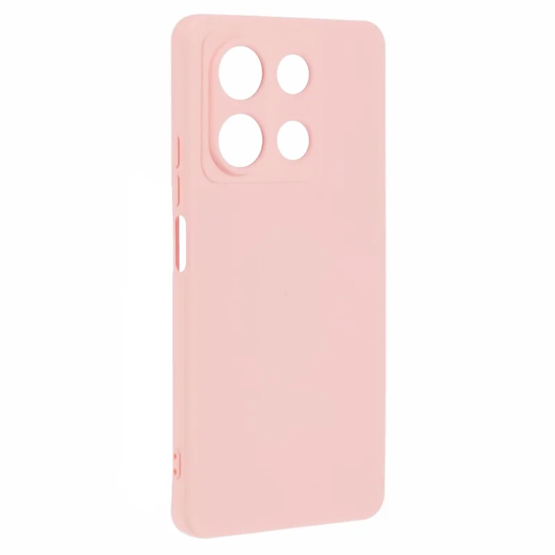 For Xiaomi Redmi Note 13 5G Case 2.0mm Thickness Anti-drop Soft TPU Mobile Phone Cover - Pink
