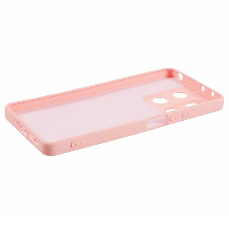 For Xiaomi Redmi Note 13 5G Case 2.0mm Thickness Anti-drop Soft TPU Mobile Phone Cover - Pink