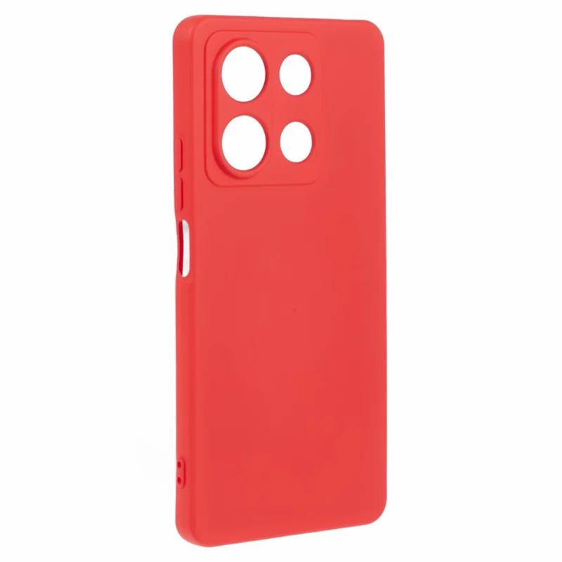 For Xiaomi Redmi Note 13 5G Case 2.0mm Thickness Anti-drop Soft TPU Mobile Phone Cover - Red