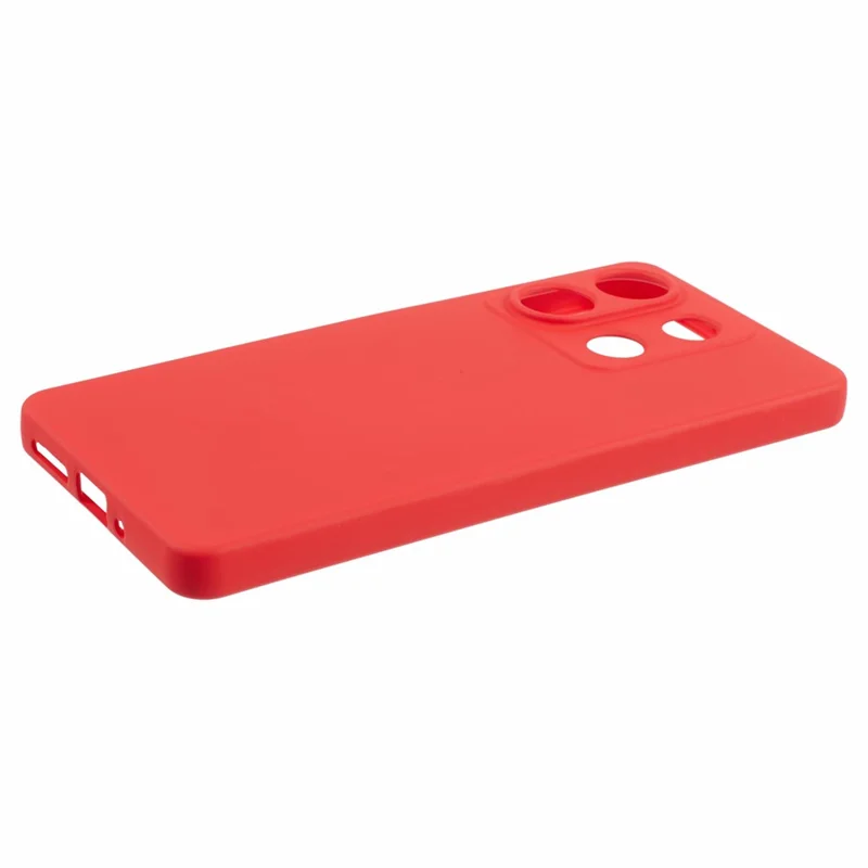 For Xiaomi Redmi Note 13 5G Case 2.0mm Thickness Anti-drop Soft TPU Mobile Phone Cover - Red