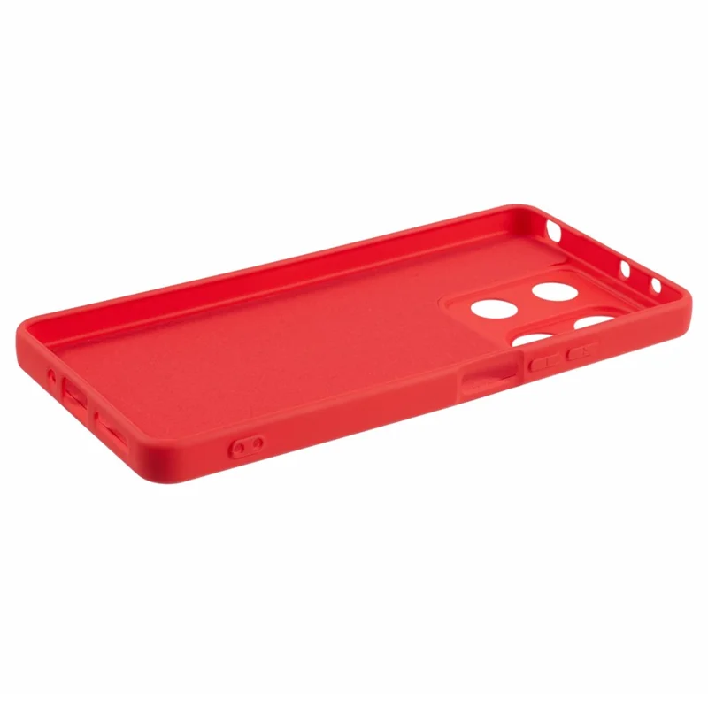 For Xiaomi Redmi Note 13 5G Case 2.0mm Thickness Anti-drop Soft TPU Mobile Phone Cover - Red