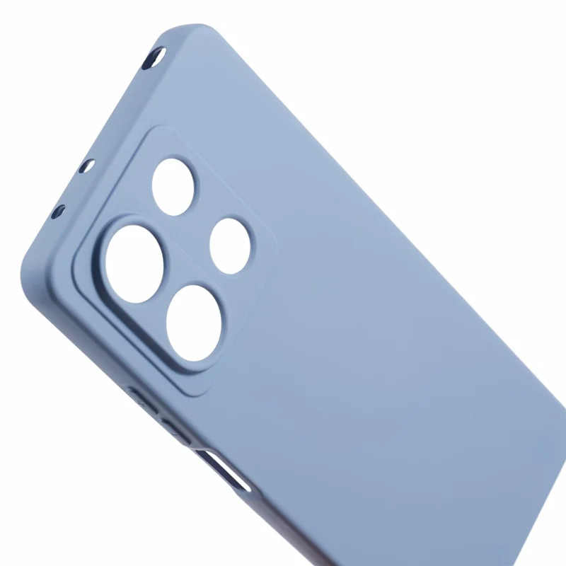 For Xiaomi Redmi Note 13 5G Case 2.0mm Thickness Anti-drop Soft TPU Mobile Phone Cover - Grey