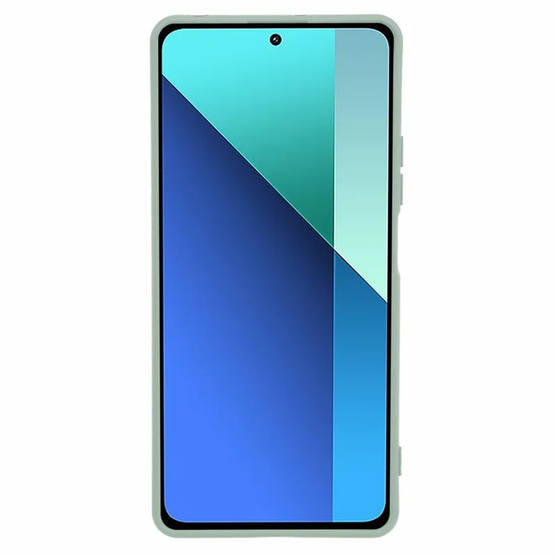 Para Xiaomi Redmi Note 13 5G Capa Caso 2.0mm Espessura Anti-queda Suave TPU Capa de Telefone Móvel - Verde