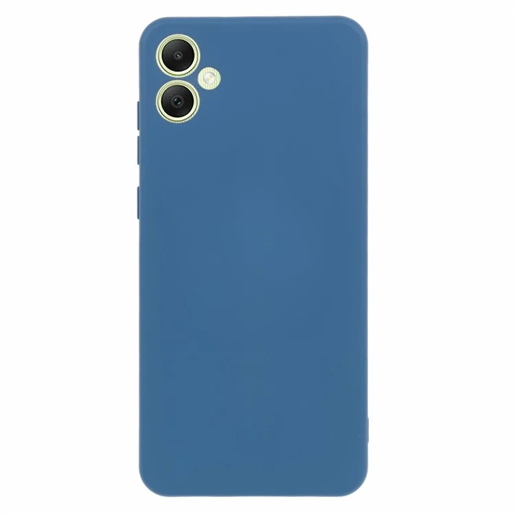 Per Samsung Galaxy A05 4G Cover 2.0mm Solid Color Flexible TPU Shockproof Cell Phone Case - Blue