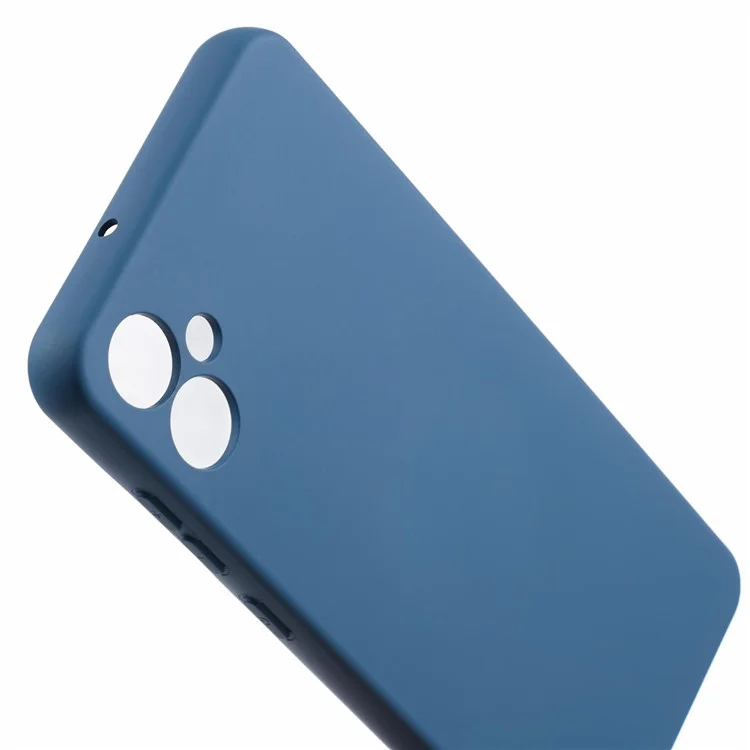 Per Samsung Galaxy A05 4G Cover 2.0mm Solid Color Flexible TPU Shockproof Cell Phone Case - Blue