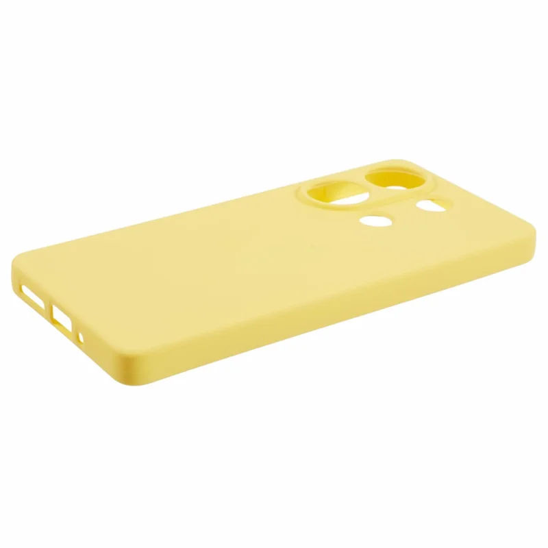 For Xiaomi Redmi Note 13 Pro 4G / Poco M6 Pro 4G Case Scratch-resistant 2.0mm TPU Phone Back Cover - Yellow