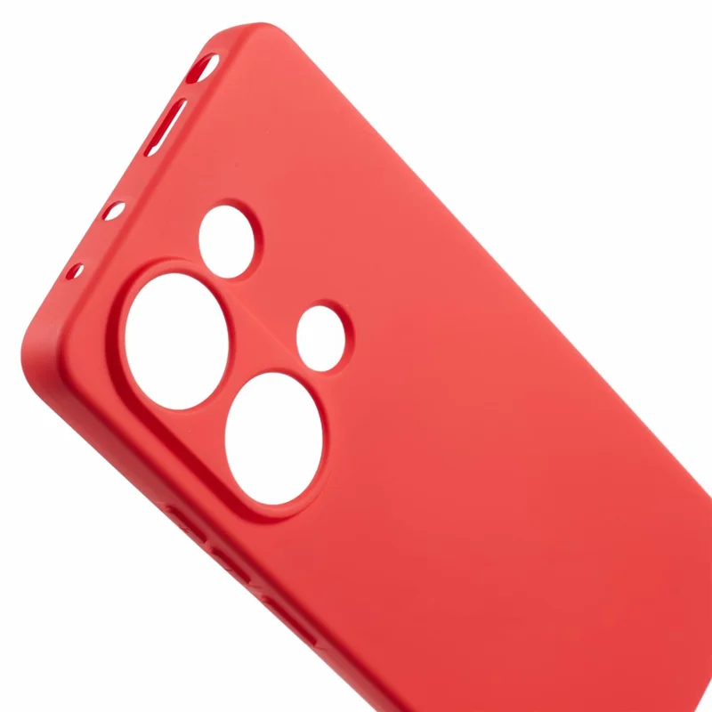 For Xiaomi Redmi Note 13 Pro 4G / Poco M6 Pro 4G Case Scratch-resistant 2.0mm TPU Phone Back Cover - Red