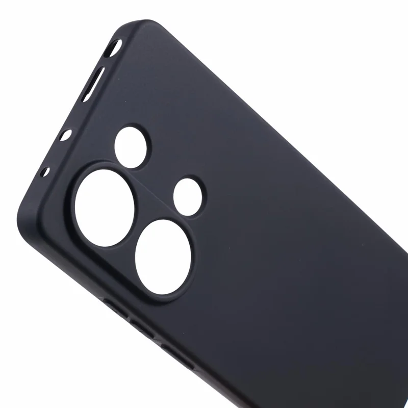 For Xiaomi Redmi Note 13 Pro 4G / Poco M6 Pro 4G Case Scratch-resistant 2.0mm TPU Phone Back Cover - Black
