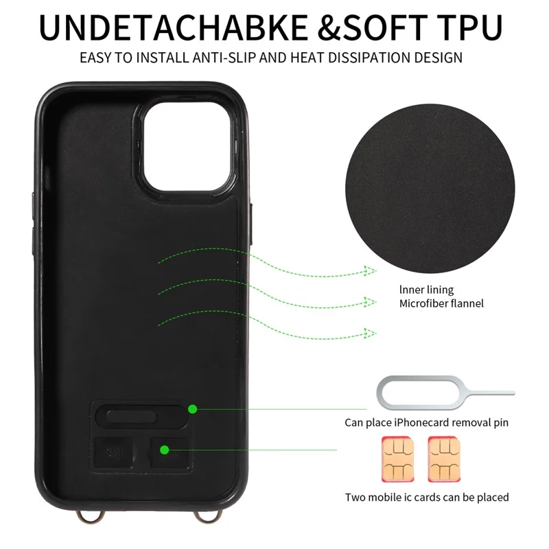 007 For iPhone 13 Pro Max Case Ring Kickstand PU Leather Coated TPU Phone Cover - Blue