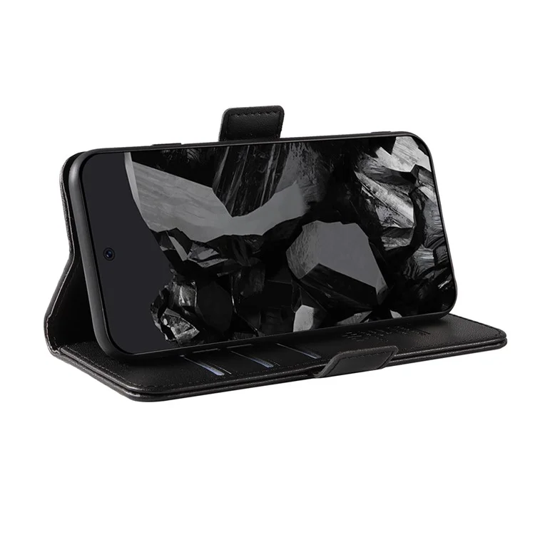 YIKATU YK-003 Para Google Pixel 9 Pro XL Case Stand Wallet Magnético Capa de Telefone - Preto