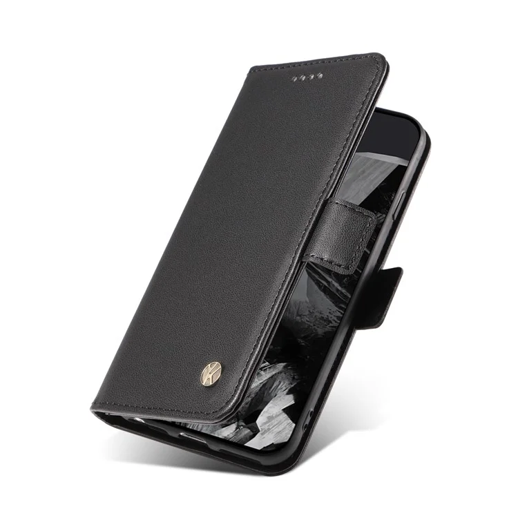 YIKATU YK-003 Para Google Pixel 9 Pro XL Case Stand Wallet Magnético Capa de Telefone - Preto