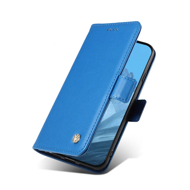 YIKATU YK-003 For Google Pixel 10 Pro / 10 / 9 Pro / 9 Wallet Phone Case Anti-Drop Leather Flip Cover - Sky Blue