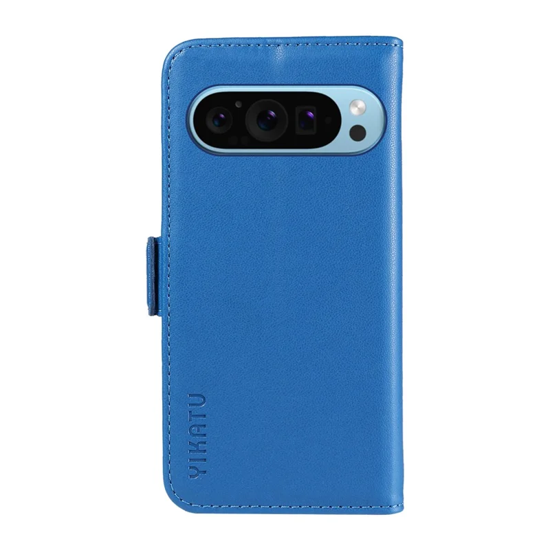 YIKATU YK-003 For Google Pixel 10 Pro / 10 / 9 Pro / 9 Wallet Phone Case Anti-Drop Leather Flip Cover - Sky Blue