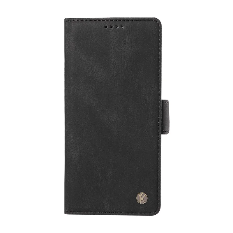 YIKATU YK-004 For Google Pixel 9 / Pixel 9 Pro Shockproof Case Skin-Touch Leather Phone Cover - Black