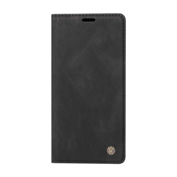 YIKATU YK-004 Para Xiaomi 14 Ultra Wallet Phone Case Skin-Touch Leather Flip Cover - Preto