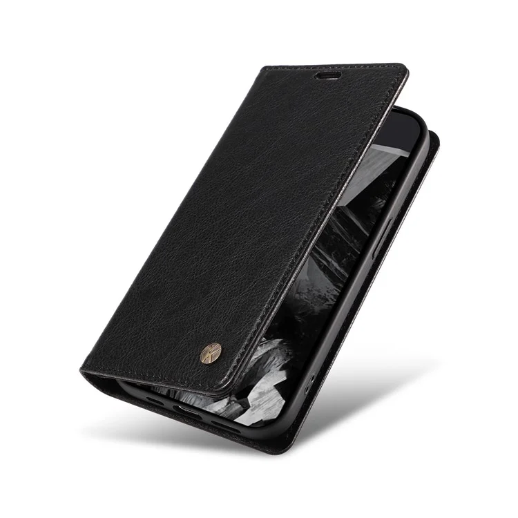 YIKATU YK-006 For Google Pixel 10 Pro XL / 9 Pro XL Case Magnetic Closure Shockproof Flip Phone Cover - Black