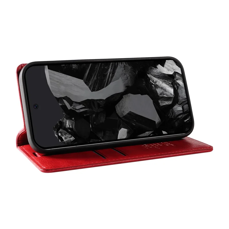 YIKATU YK-006 For Google Pixel 10 Pro XL / 9 Pro XL Case Magnetic Closure Shockproof Flip Phone Cover - Red