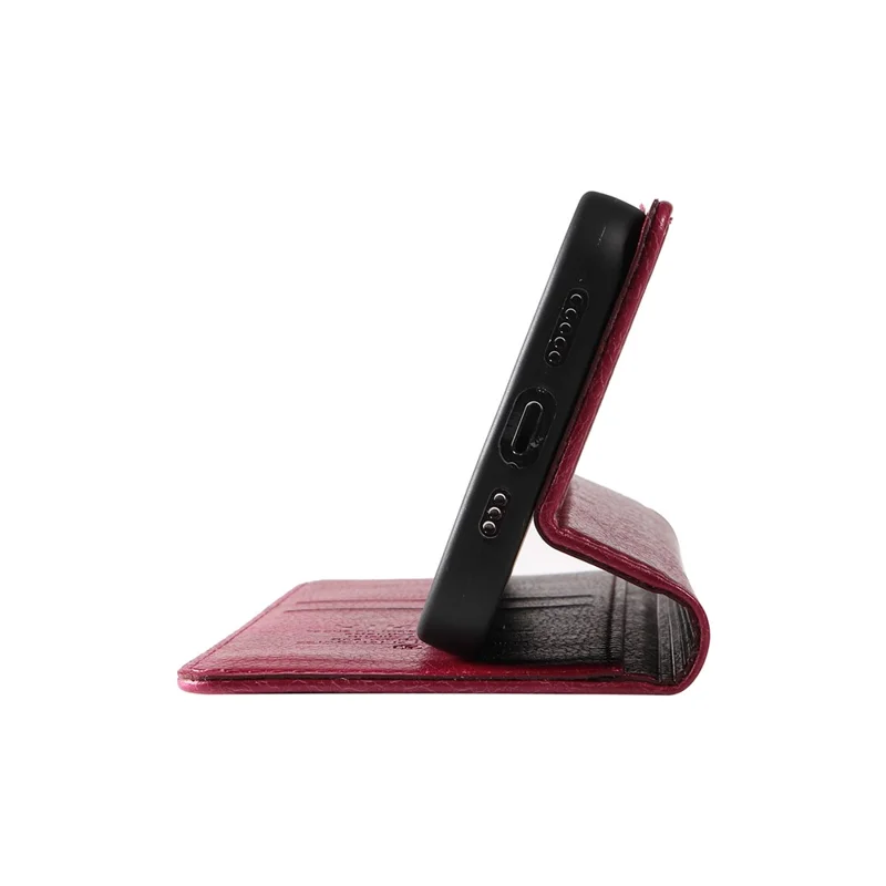 YIKATU YK-006 For Google Pixel 10 Pro / 10 / 9 Pro / 9 Case PU Leather Magnetic Closure Wallet Phone Cover - Wine Red