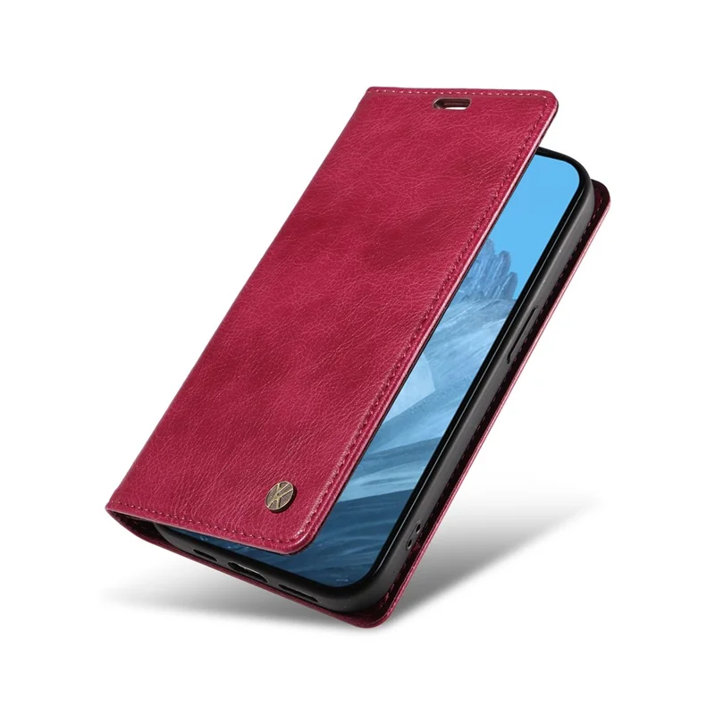YIKATU YK-006 For Google Pixel 10 Pro / 10 / 9 Pro / 9 Case PU Leather Magnetic Closure Wallet Phone Cover - Wine Red