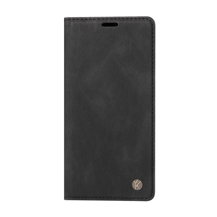 YIKATU YK-005 Für Google Pixel 9 / Pixel 9 Pro Lederhülle Hautgefühl Telefon Cover - Schwarz