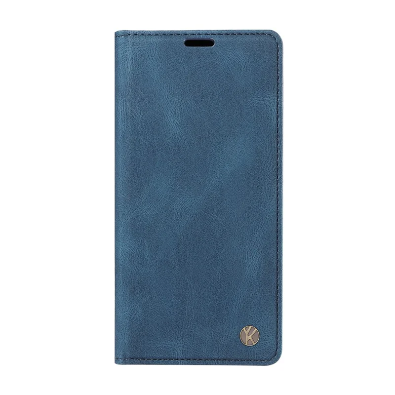 YIKATU YK-005 For Google Pixel 10 Pro / 10 / 9 Pro / 9 Case Leather Skin Touch Feeling Phone Cover - Blue