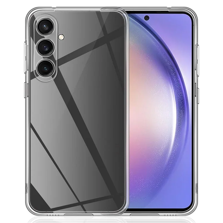 Per Samsung Galaxy A55 5G Clear Case Antigraffio Morbido Copertura Telefonica TPU