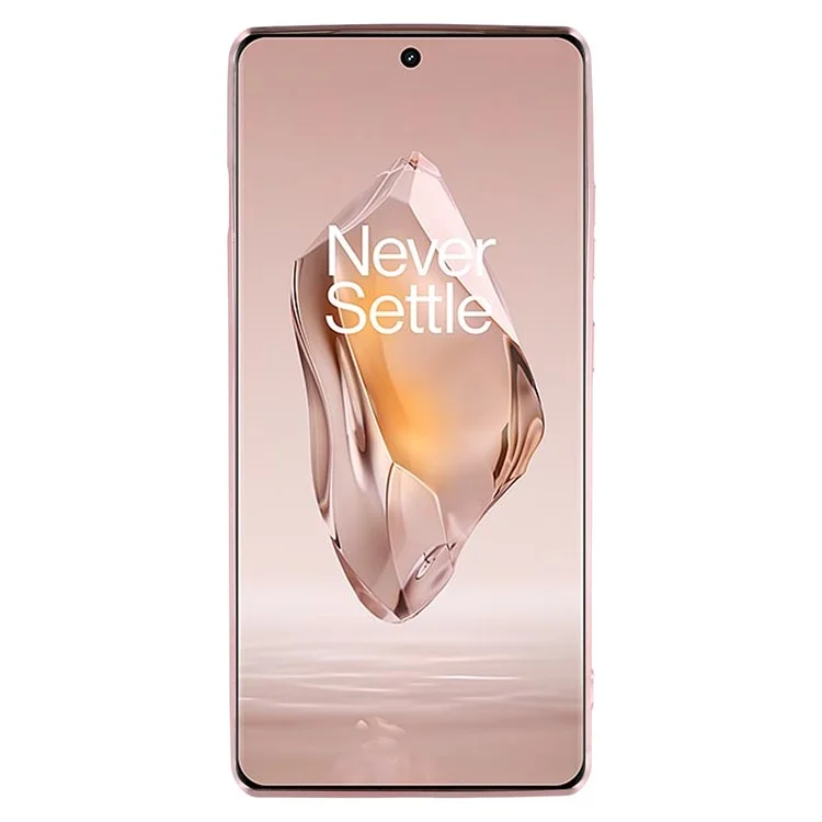 Kadem Para OnePlus Ace 3 5G / 12R 5G Caixa de Celular Padrão de Flor Padrão Anel de Kickstand Tpu Tampa - Rosa Ouro